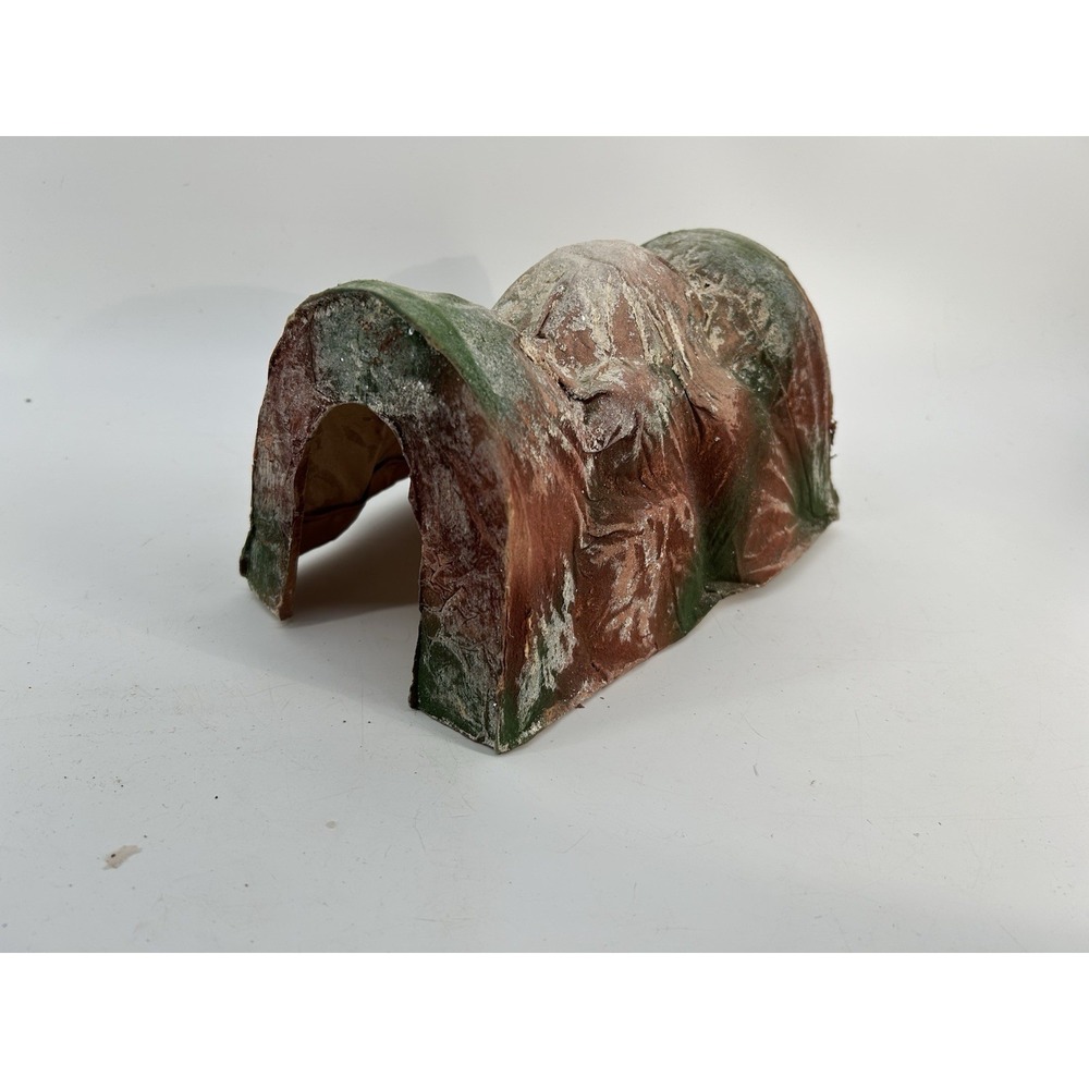 Vintage Paper Mache Model Train Tunnel